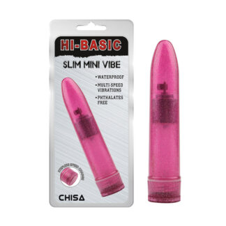 Розев вибратор Slim Mini Vibe Pink