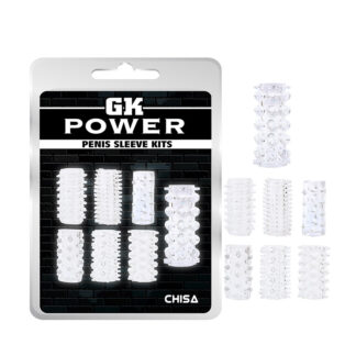 Сет од 7 проѕирни навлаки за пенис